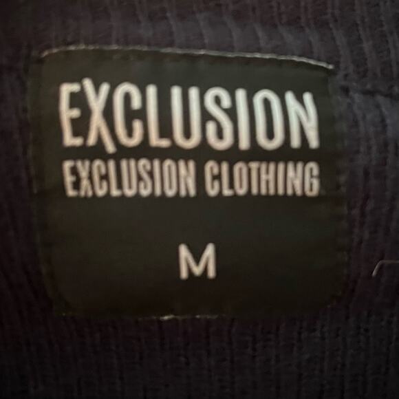 Exclusion Budweiser Beer Ugly Sweater Red White Blue Medium - Picture 4 of 6